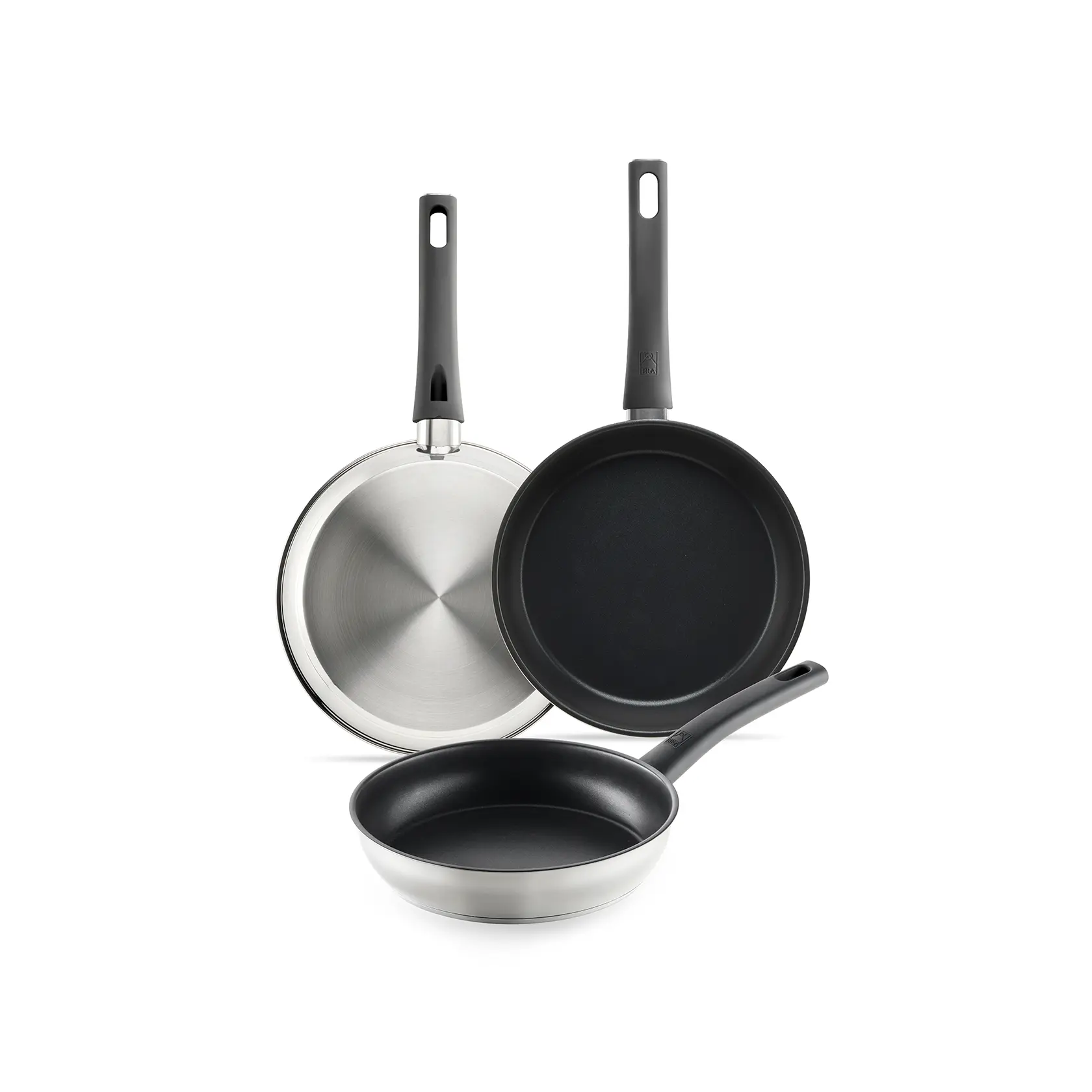 Lote de sartenes Antistick Inox