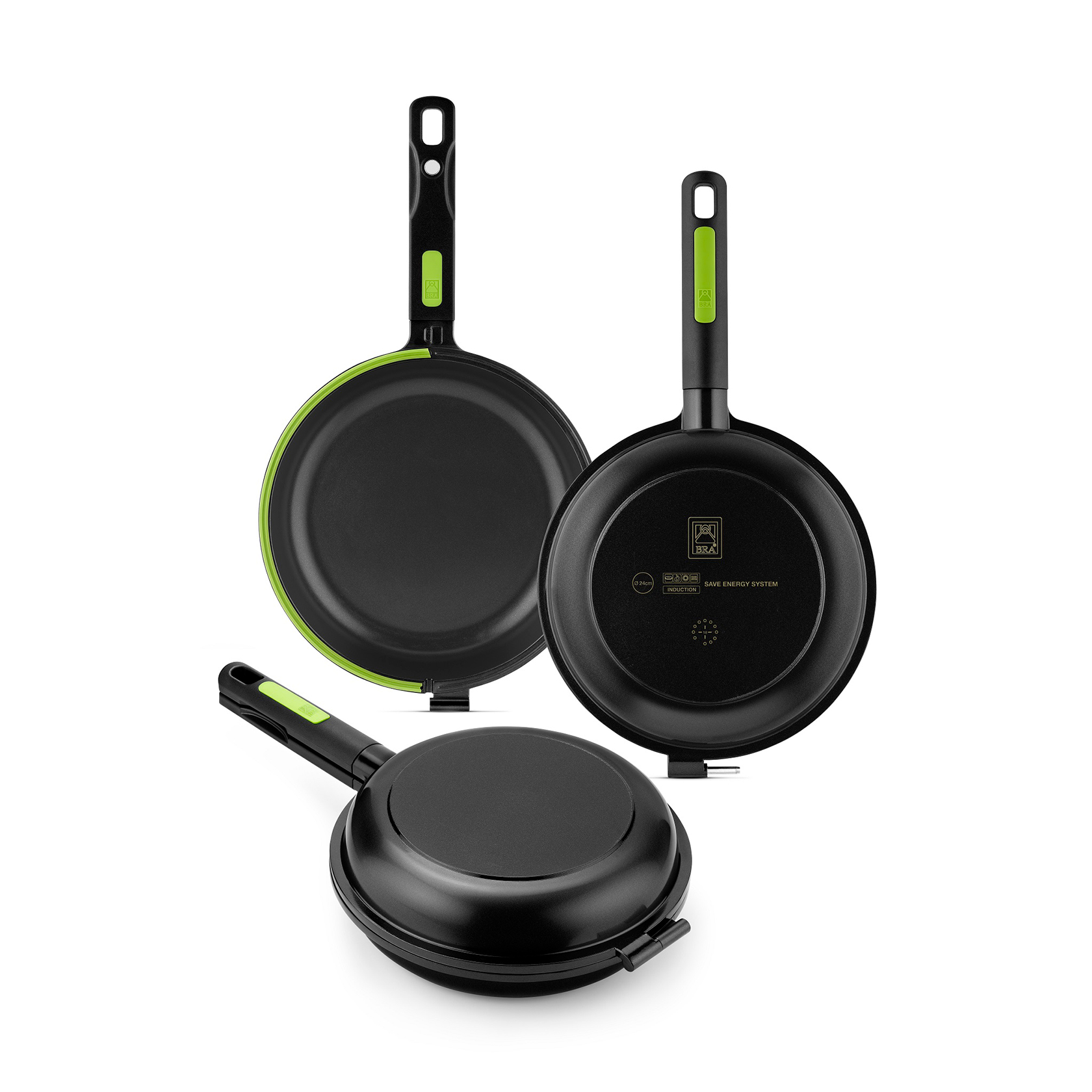 Sartén Dupla para Tortillas BRA Prior Ø26 cm A121467 imagen 2