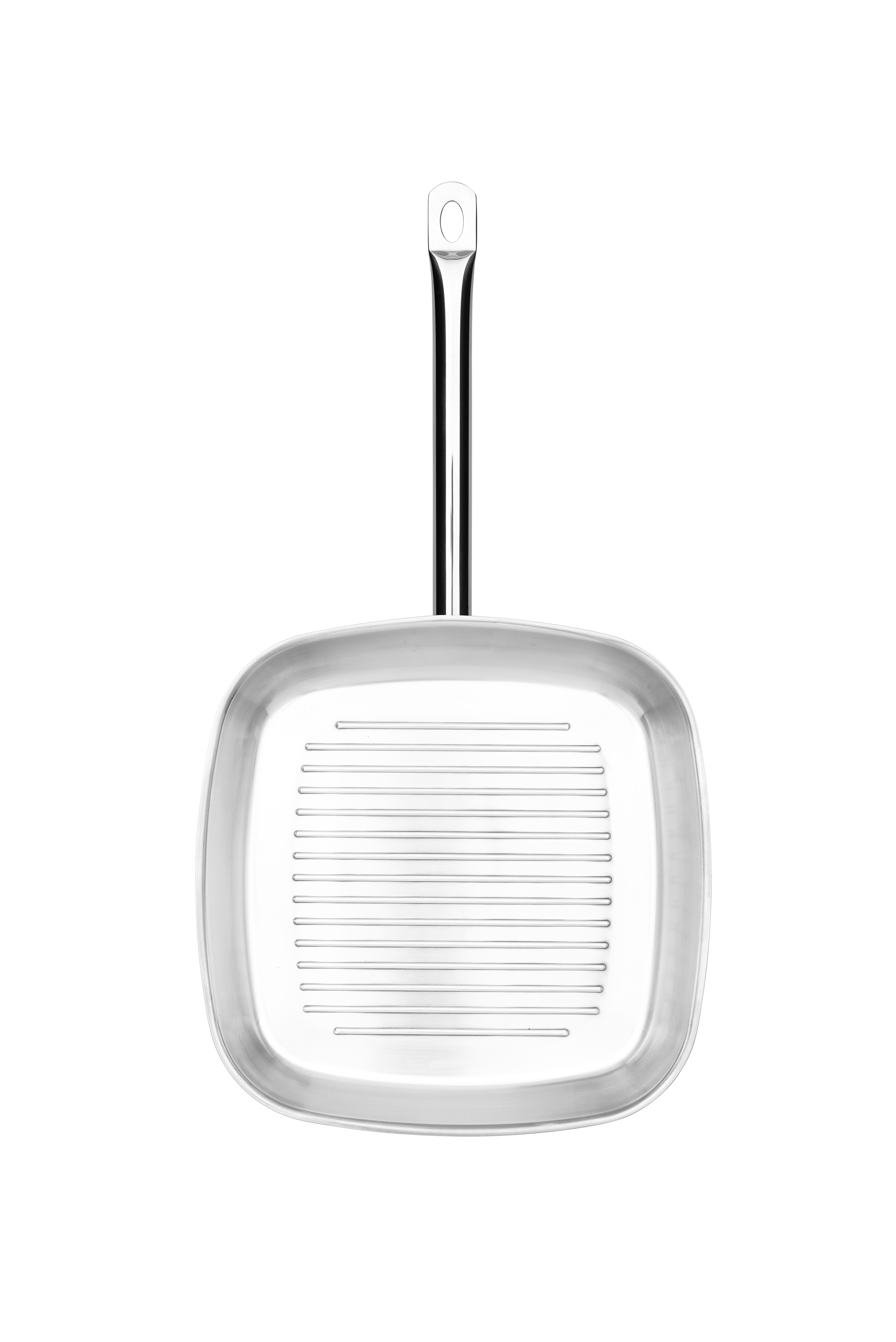 Grill con rayas de acero inoxidable sin antiadherente Profesional - Imagen 2